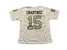 Michael Crabtree Signed Oakland Raiders (Away White) Jersey JSA