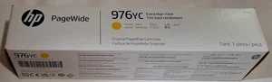 Original HP 976YC L0S31YC Yellow PageWide Pro P55250 P57750 OVP DATUM 12/2027 - Bild 1 von 2