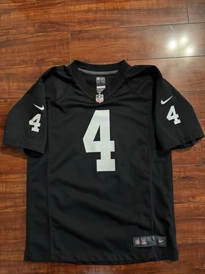 Nike Derek Carr Las Vegas Raiders #4 Talla L 14/16 Foto 1 de 4