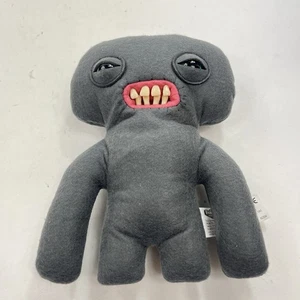 RARO Spin Master FUGGLER divertente brutto mostro calamaro grigio alieno 9" peluche giocattolo - Foto 1 di 4