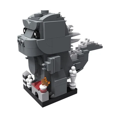 Mecha Godzilla Mini Headz MOC Building Blocks - 220 PCS Collector's Model Bricks - Image 1 of 4