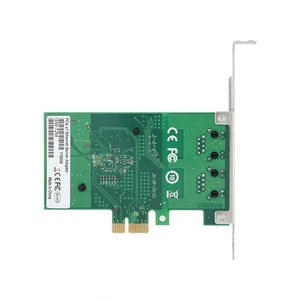 I350T2M PCIE Dual Port For I350AM2 Chip Processor Gigabit Network Card NEW - Afbeelding 1 van 7