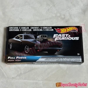 Hot Wheels Premium Fast & Furious Full Force 5-Car Set Limited Edition New - Picture 1 of 5