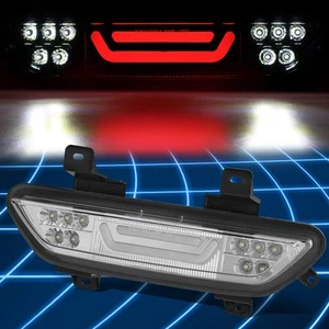 For 15-18 Ford Mustang Chrome LED Bar Third Brake Light Cargo Lamp Replacement - Picture 1 of 8