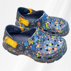 Zuecos Crocs Fun Lab Multi Motas para Niños Talla 1 Junior, Correas Ajustables - Imagen 1 de 9