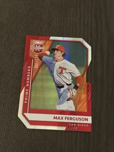 2021 Panini Elite Extra Edition Prime Numbers B Die-Cut /107 #160 MAX FERGUSON - Picture 1 of 4
