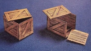 CUSTOM DIORAMICS CD 322 - OPEN CRATES - 1/35 RESIN KIT - Picture 1 of 2