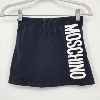 Moschino Kids Black Logo Skirt Size 8 - Image 1 of 4