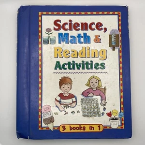 Science, Math & Reading Activities 3 Books in One Hardcover Tabs - Imagen 1 de 20