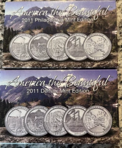 2011 Denver & Philadelphia Mint Edition State Quarter Collection - Picture 1 of 2