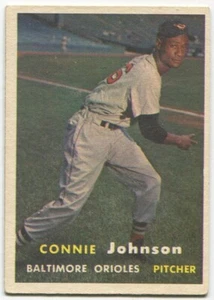 1957 Topps #43 Connie Johnson Baltimore Orioles - Picture 1 of 2