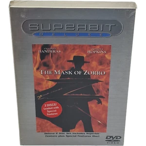 The Mask of Zorro 1998 DVD DigiPack Superbit Deluxe Collection 2002 Zone 1 - Foto 1 di 7