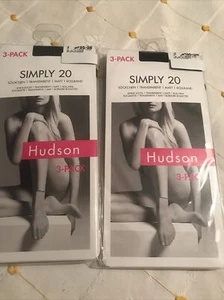 2 Stück x 3  Hudson Simply 20 Feinstrumpfsöckchen 3-Pack Damen Größe 35 bis 38 - Bild 1 von 6