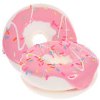 2x künstliche Donuts, realistisch, Spielzeug, Dekoration, Fotografie, Desserts