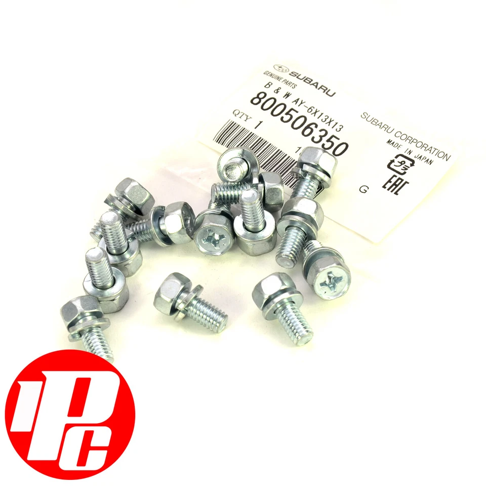 Genuine Engine Sump Pan Bolt Kit Fits: Subaru Impreza Legacy Forester EJ20 EJ25 - image 1 of 1