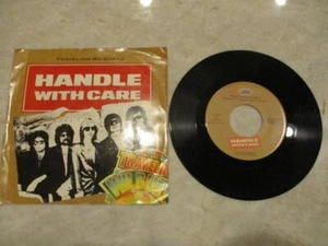 Traveling Wilburys Handle With Care 45rpm (1988) Petty Dylan Harrison Beatles EX - Picture 1 of 5