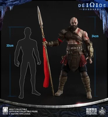 1/6 Onetoys OT019 God of War Sparta Kratos with 2 Heads Action Figure  - Image 1 of 4