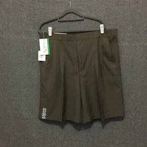 Arnold Palmer Mens Shorts 38 Green Golf Olive Performance NWT - Picture 1 of 13