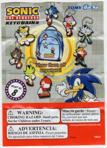 Gacha Tomy Sonic the Hedgehog Llaveros Dije Sombra/Cola/Amy Rose/Plata - Imagen 1 de 7