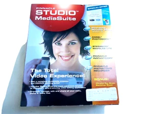 New Pinnacle Studio Media Suite Plus Version 9 Video/Audio/Photo Editing $129.99 - Picture 1 of 5