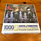 "WINTER PERCH" BY BITS AND PIECES - 1000 PUZZLE PIECES - NEW SEALED BOX