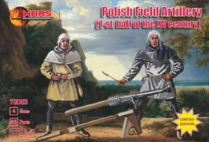 MARS 1:72 SET 72063 MEDIEVAL POLISH FIELD ARTILLERY EARLY XV CENTURY - Picture 1 of 1