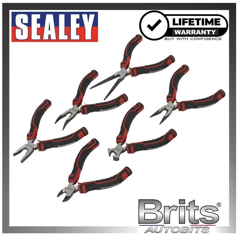 Sealey AK8381 Mini Pliers Set 6pc