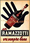 Ramazzotti Amaro Liqueur 1950 Italy It's Always Good Vintage Poster Print Advert