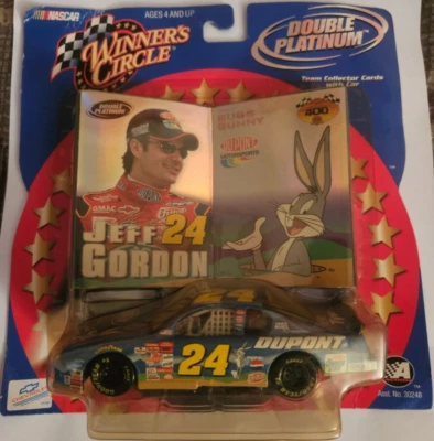 Winner’s Circle 2001 doble platino Jeff Gordon 24 Dupont Nascar coleccionables Foto 1 de 2