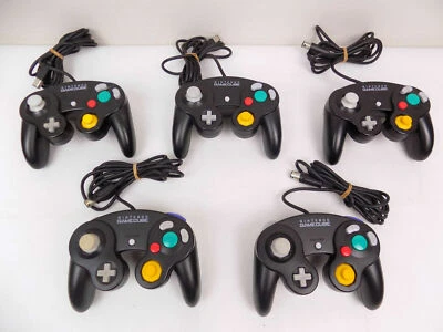 Genuine Nintendo GameCube Controller Black - Image 1 of 4