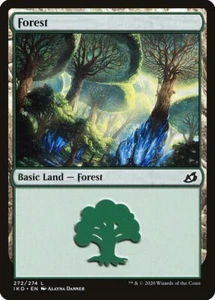 4x WALD Basic Land (#272) - Neuwertig - Ikoria - SPATZMAGIE - Bild 1 von 1