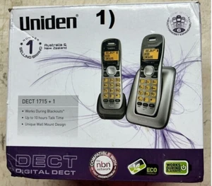 Sistema telefónico digital UNIDEN Dect 1715+1, respaldo de fallo de alimentación WiFi NUEVO - Imagen 1 de 5