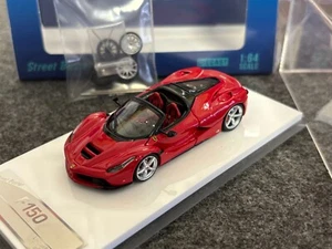 SB 1:64 Red LaFerrari F150 Convertible Sports Model Diecast Metal Car - Picture 1 of 9