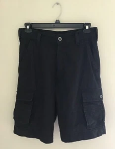 American Rag Men's Cargo Shorts Navy Size 31 w/ 10" Inseam Flat Front Exc. Cond. - Picture 1 of 19