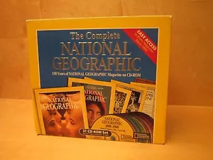 NEW NATIONAL GEO MAGAZINE 110 YEARS 31 CD-ROM SET FREE SHIPPING!! - Picture 1 of 8