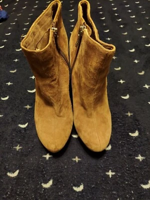 BCBG Mujer Bcbgeneration Fader Tacón Cuñas Marrón Gamuza Talla 6.5M Foto 1 de 4