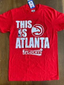 Atlanta Hawks Playoffs T-Shirt 'This is Atlanta' Size Small NWT - Picture 1 of 5