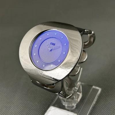 Reloj Storm Zella Mujer Acero S Plateado Redondo Esfera Iridiscente Damas Batería Nueva Foto 1 de 4