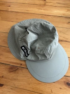Vintage Columbia Sportswear Omni-Schatten Klappe Sonnenschutz Hut Khaki USA Wandern Outdoor - Bild 1 von 5