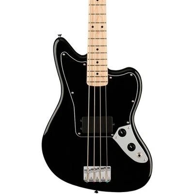 Squier Affinity Series Jaguar Bass H diapasón de arce negro Foto 1 de 4