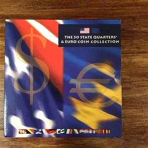 The 50 State Quarters In Euro Coin Collection ￼ - Picture 1 of 5