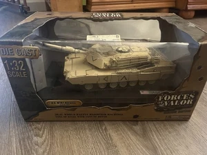 Unimax Forces of Valor 1:32 U.S. M1A1 Abrams Tank 24th Inf. Kuwait 1991 No 90005 - Picture 1 of 5