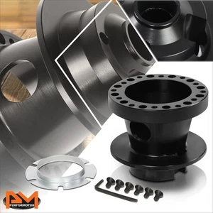 For Blazer/Jimmy/Yukon/Cherokee/Suburban 6-Bolt Steering Wheel Hub Adapter Black - Picture 1 of 5