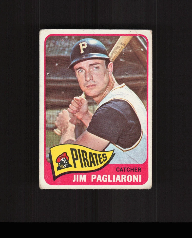 1965 Topps #265 Jim Pagliaroni Baseball Card Pittsburgh Pirates - Image 1 of 2