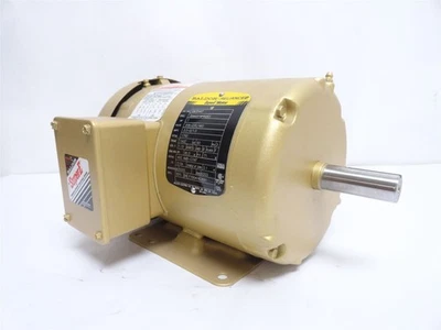 247938 Old-Stock; Baldor EM3546T AC Motor 1HP; 208-230/460V; 1760RPM; 3PH; 60HZ - Image 1 of 4