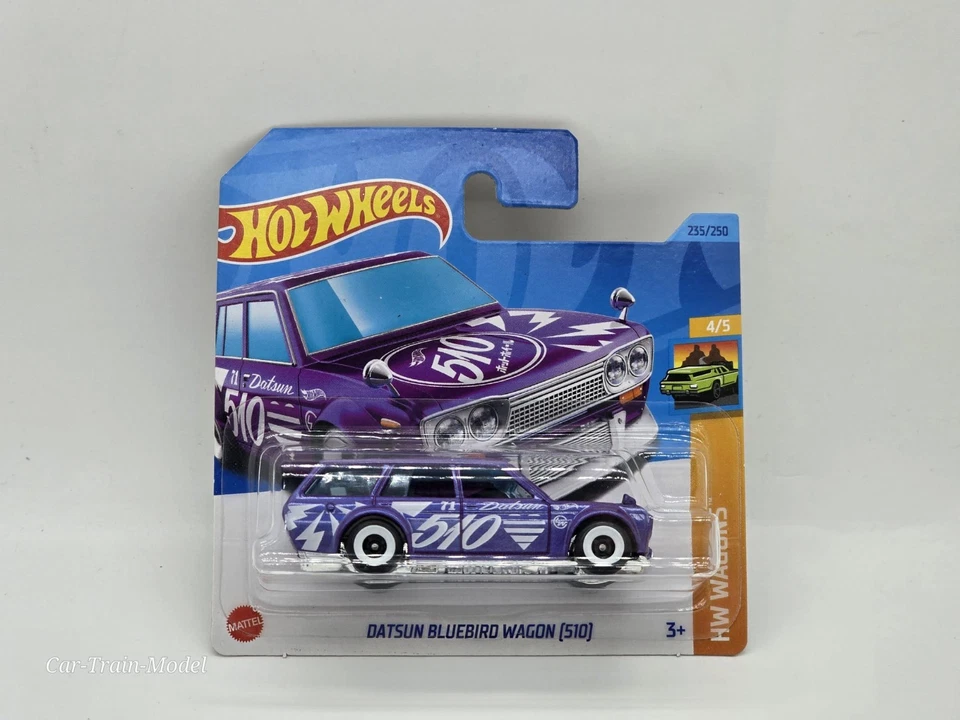 Datsun Bluebird Wagon 510 - HOT WHEELS 1:64 1/64 - Immagine 1 di 1