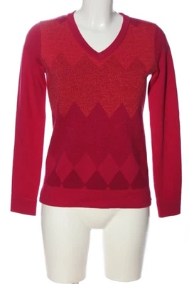 J.LINDEBERG Jersey con cuello de pico Mujeres Jersey Talla EU 34 rojo - Imagen 1 de 4