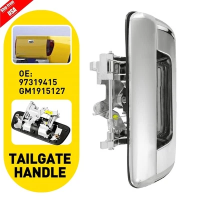 Tailgate Tail Gate Chrome for Chevy Chevrolet Colorado GMC Canyon 2004-2012 - Image 1 of 4