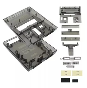 NEW SMOKE GRAY SUPER NINTENDO REPLACEMENT CONSOLE SYSTEM SHELL HOUSING SNES S194 - Picture 1 of 3