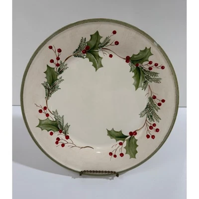 Prato de jantar Lenox Holiday Gatherings Holiday Berry 11 1/4" (22 disponíveis) HD134 - Imagem 1 de 4